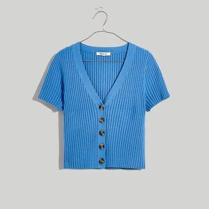 Madewell Bray Ribbed Cardigan Sweater